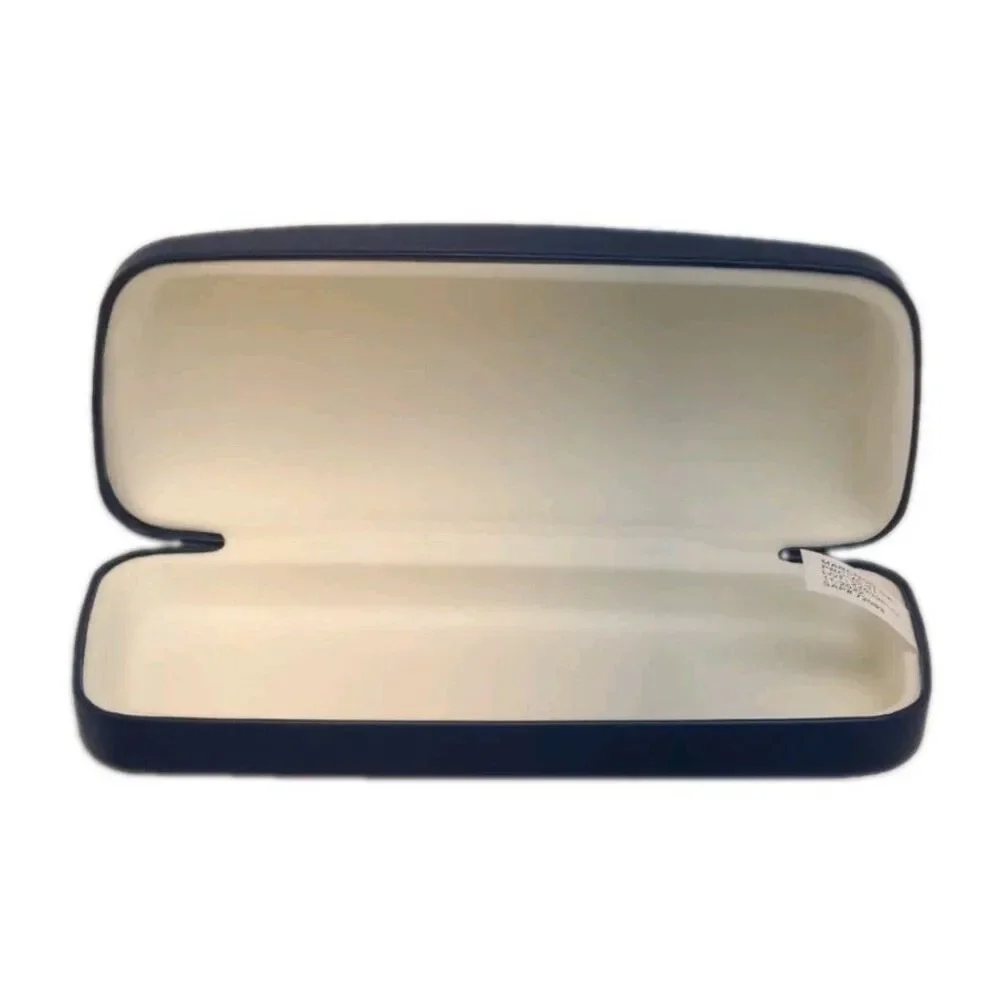Lacoste Sunglasses Hard Case Clamshell Eyewear Eyeglass Protection Logo Blue